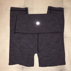 Lululemon, winder under, cropped leggings size 2
